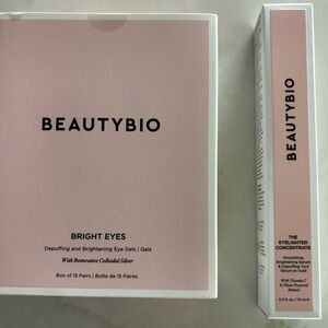 BeautyBio Bright Eyes Gel Set and Eyelighter Concentrate Serum